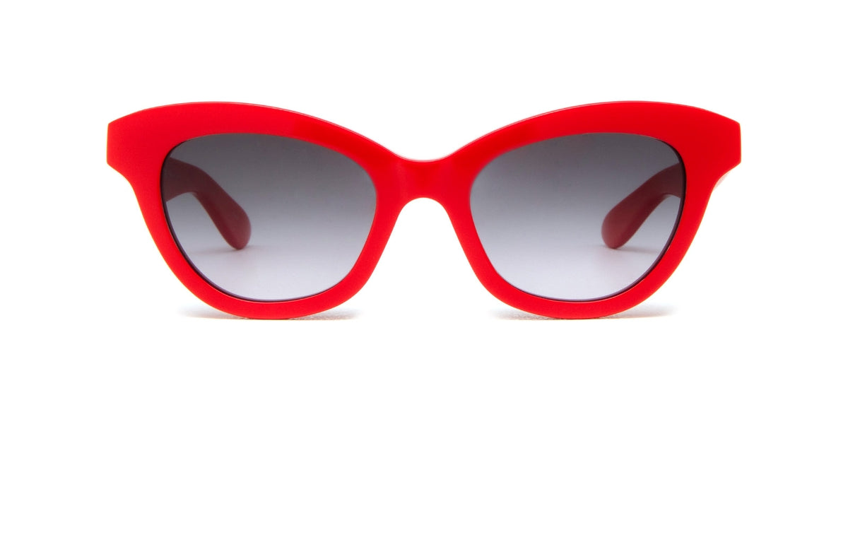 ALEXANDER MCQUEEN AM0391S 3 CAT EYE / RED