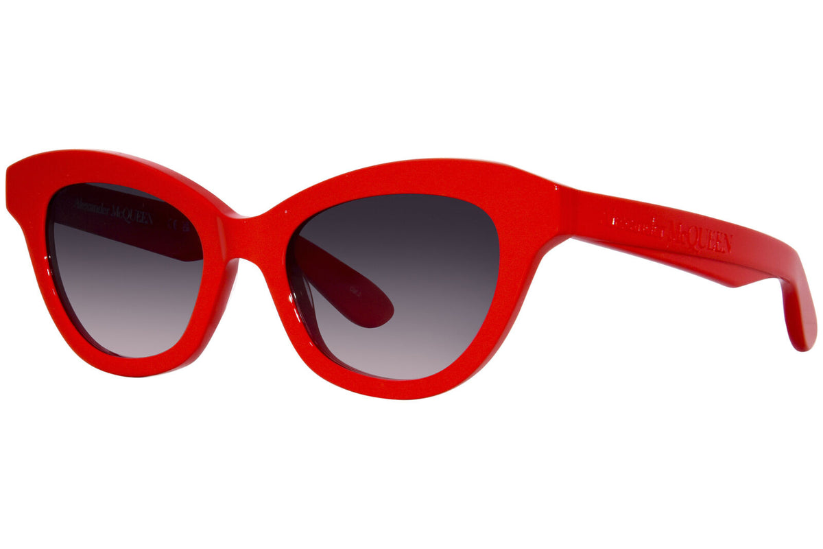 ALEXANDER MCQUEEN AM0391S 3 CAT EYE / RED
