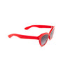 ALEXANDER MCQUEEN AM0391S 3 CAT EYE / RED