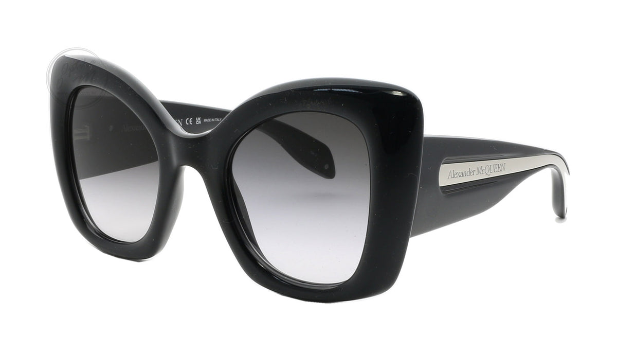 ALEXANDER MCQUEEN AM0402S 1 CAT EYE / BLACK