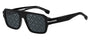 HUGO BOSS 1595/S 807MD FLAT TOP / BLACK
