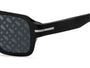 HUGO BOSS 1595/S 807MD FLAT TOP / BLACK
