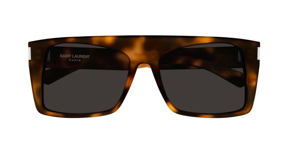 SAINT LAURENT SL 651 VITTI 3 SQUARE / HAVANA