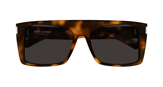 SAINT LAURENT SL 651 VITTI 3 SQUARE / HAVANA