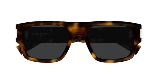 SAINT LAURENT SL 659 2 SQUARE / HAVANA