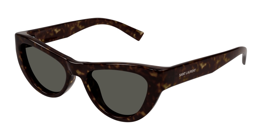 SAINT LAURENT SL 676 3 CAT EYE / HAVANA
