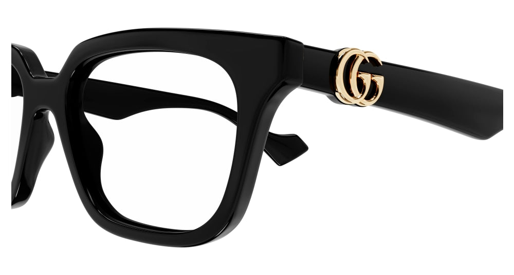 GUCCI GG1536O 1 RECTANGULAR / BLACK