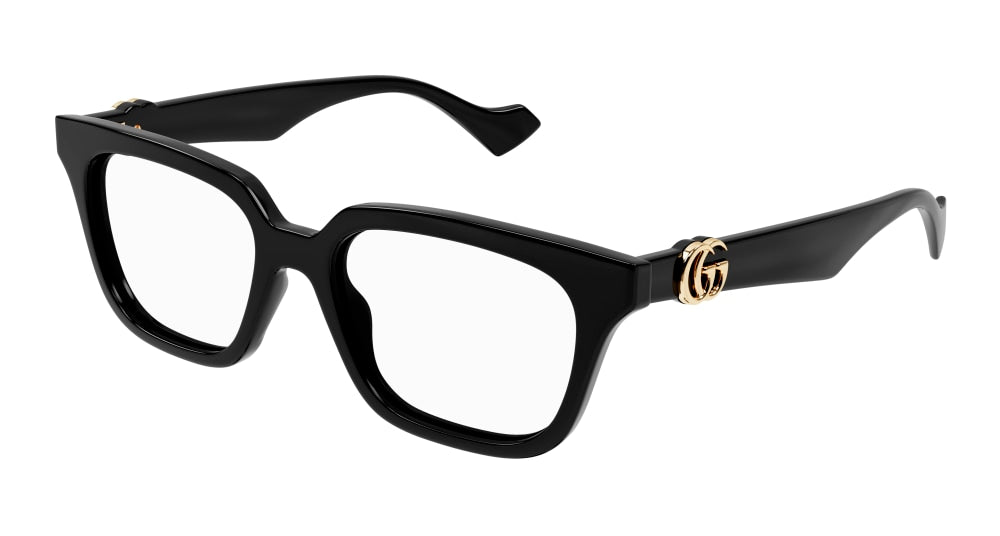 GUCCI GG1536O 5 RECTANGULAR / BLACK