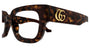 GUCCI GG1548O 5 RECTANGULAR / HAVANA