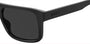 HUGO BOSS 1648/S 807IR RECTANGULAR / BLACK