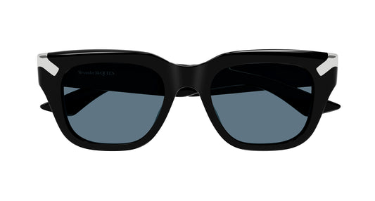 ALEXANDER MCQUEEN AM0439S 2 RECTANGULAR / BLACK