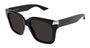 ALEXANDER MCQUEEN AM0440S 1 RECTANGULAR / BLACK