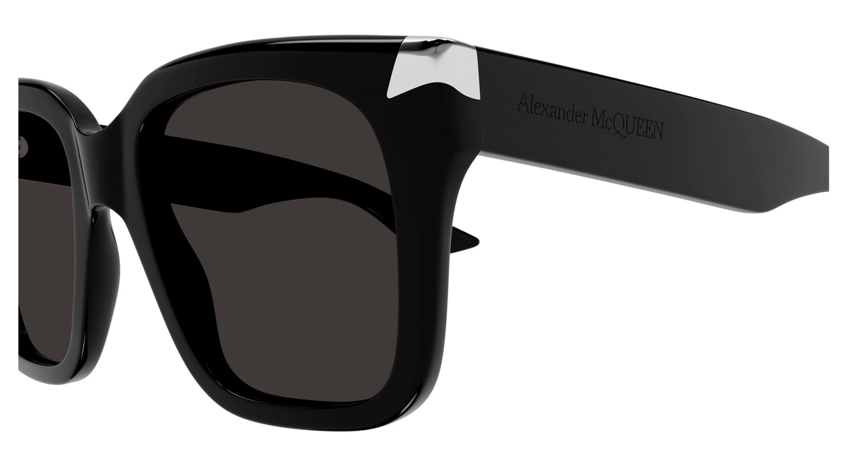 ALEXANDER MCQUEEN AM0440S 1 RECTANGULAR / BLACK