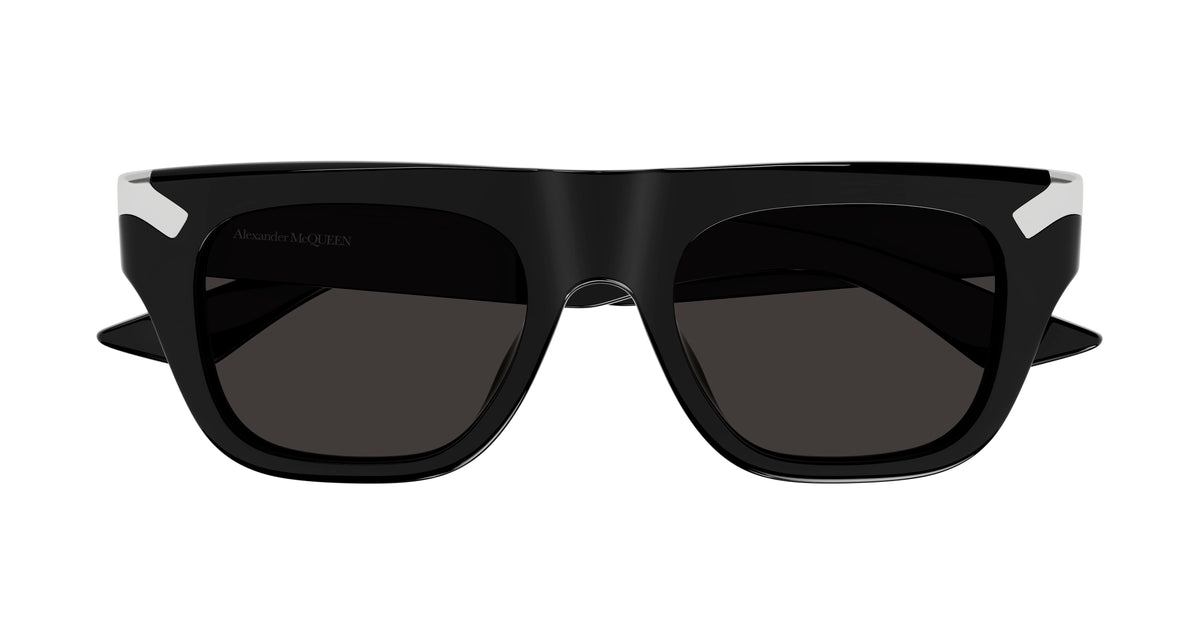 ALEXANDER MCQUEEN AM0441S 1 RECTANGULAR / BLACK