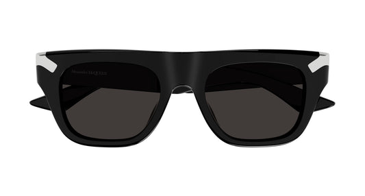 ALEXANDER MCQUEEN AM0441S 1 RECTANGULAR / BLACK