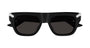 ALEXANDER MCQUEEN AM0441S 1 RECTANGULAR / BLACK