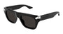 ALEXANDER MCQUEEN AM0441S 1 RECTANGULAR / BLACK