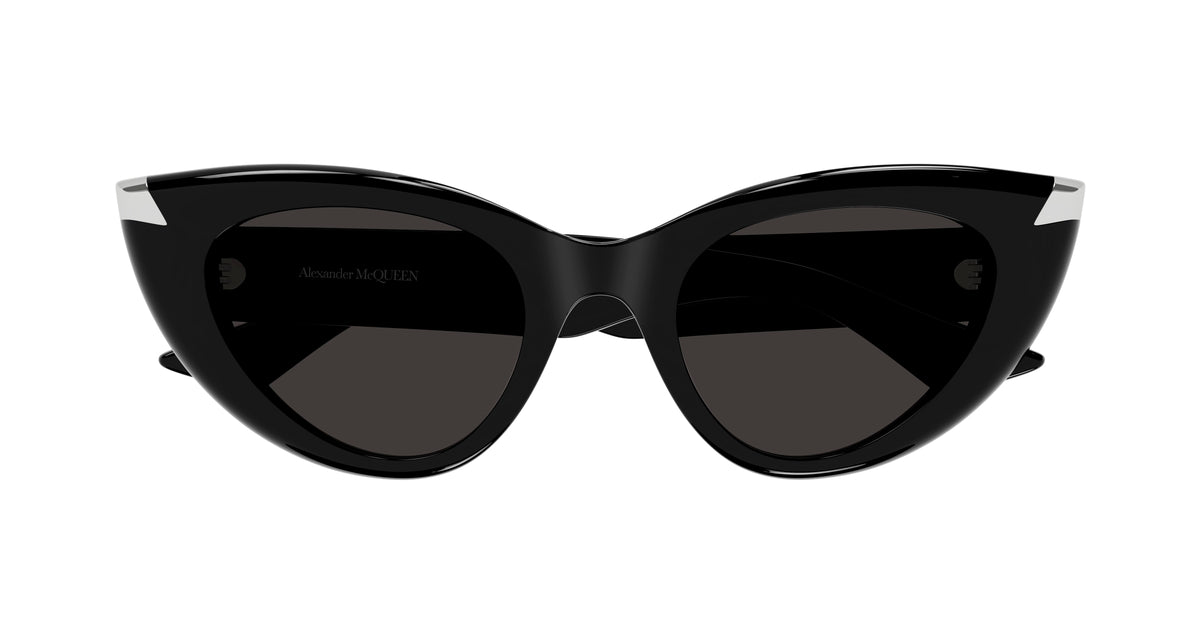 ALEXANDER MCQUEEN AM0442S 1 CAT EYE / BLACK