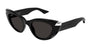 ALEXANDER MCQUEEN AM0442S 1 CAT EYE / BLACK
