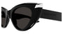 ALEXANDER MCQUEEN AM0442S 1 CAT EYE / BLACK