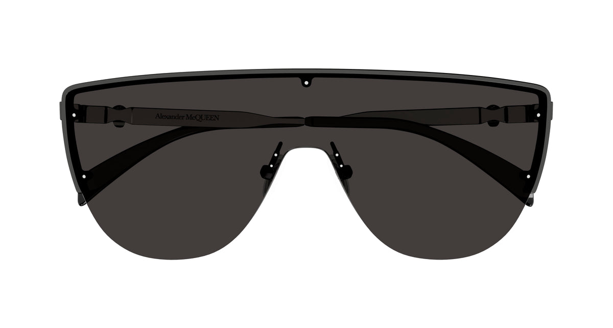 ALEXANDER MCQUEEN AM0457S 1 MASK / RUTHENIUM
