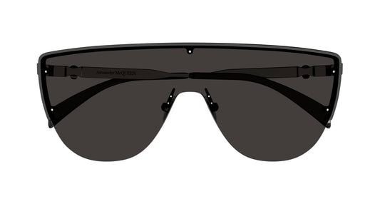 ALEXANDER MCQUEEN AM0457S 1 MASK / RUTHENIUM