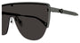 ALEXANDER MCQUEEN AM0457S 1 MASK / RUTHENIUM