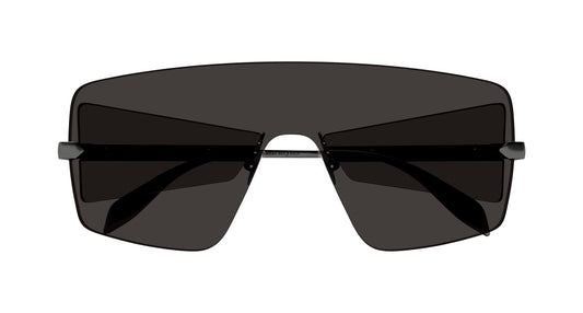 ALEXANDER MCQUEEN AM0460S 1 MASK / RUTHENIUM