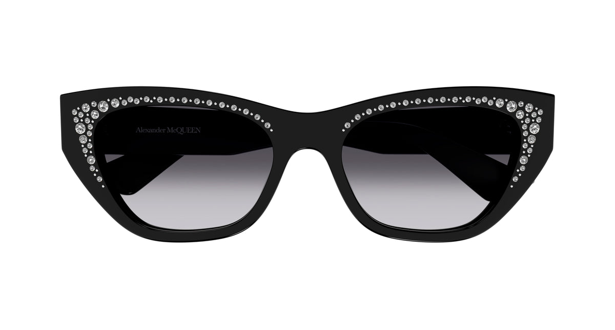 ALEXANDER MCQUEEN AM0465S 1 CAT EYE / BLACK