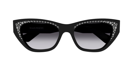 ALEXANDER MCQUEEN AM0465S 1 CAT EYE / BLACK