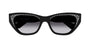 ALEXANDER MCQUEEN AM0465S 1 CAT EYE / BLACK