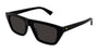 BOTTEGA VENETA BV1291S 1 RECTANGULAR / BLACK