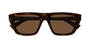 BOTTEGA VENETA BV1291S 2 RECTANGULAR / HAVANA