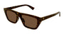 BOTTEGA VENETA BV1291S 2 RECTANGULAR / HAVANA