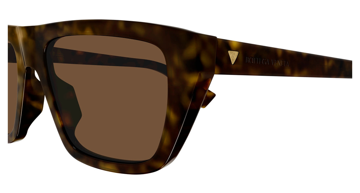BOTTEGA VENETA BV1291S 2 RECTANGULAR / HAVANA