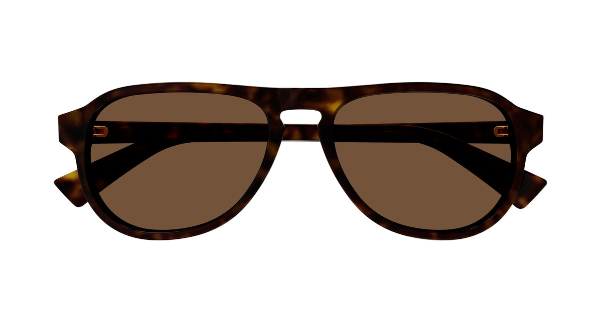 BOTTEGA VENETA BV1292S 2 PILOT / HAVANA