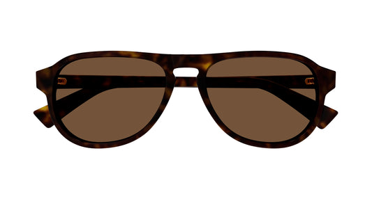 BOTTEGA VENETA BV1292S 2 PILOT / HAVANA