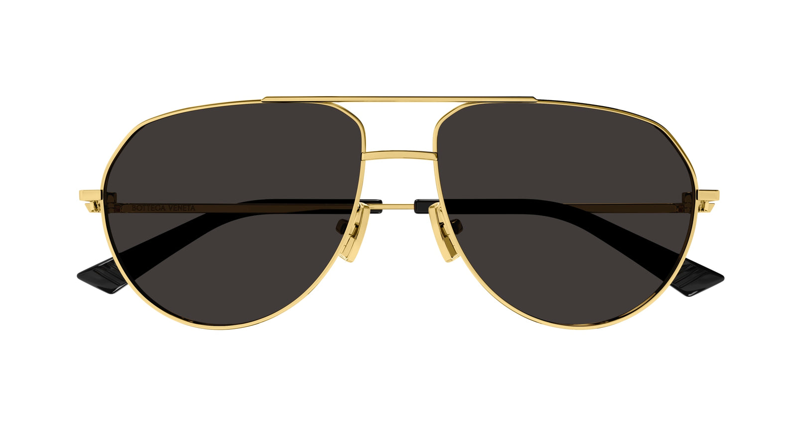 BOTTEGA VENETA BV1302S 1 PILOT / GOLD