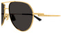 BOTTEGA VENETA BV1302S 1 PILOT / GOLD
