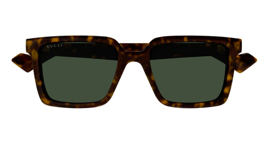GUCCI GG1540S 2 RECTANGULAR / HAVANA