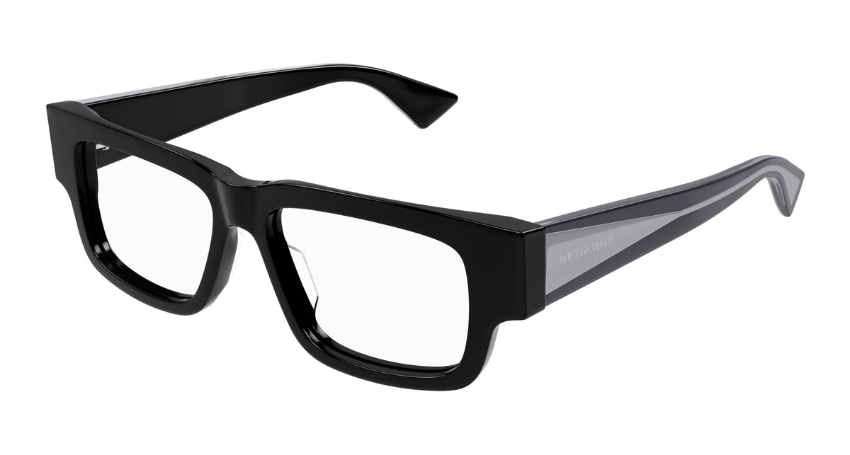 BOTTEGA VENETA BV1280O 1 RECTANGULAR / BLACK