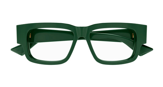 BOTTEGA VENETA BV1280O 3 RECTANGULAR / GREEN