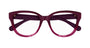 CHLOE CH0243O 7 CAT EYE / BURGUNDY