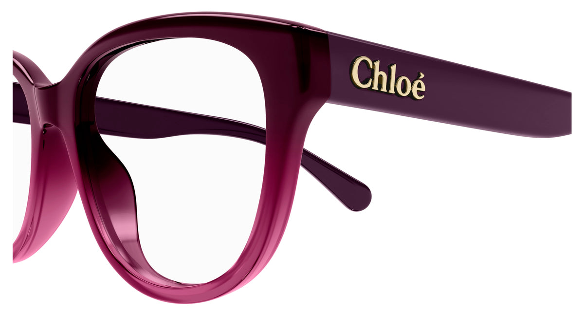 CHLOE CH0243O 7 CAT EYE / BURGUNDY