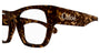 CHLOE CH0250O 2 RECTANGULAR / HAVANA