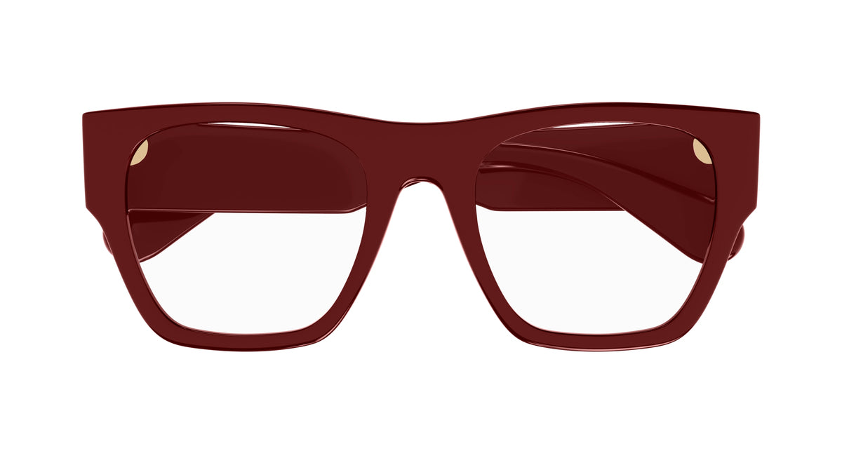 CHLOE CH0250O 3 RECTANGULAR / BURGUNDY