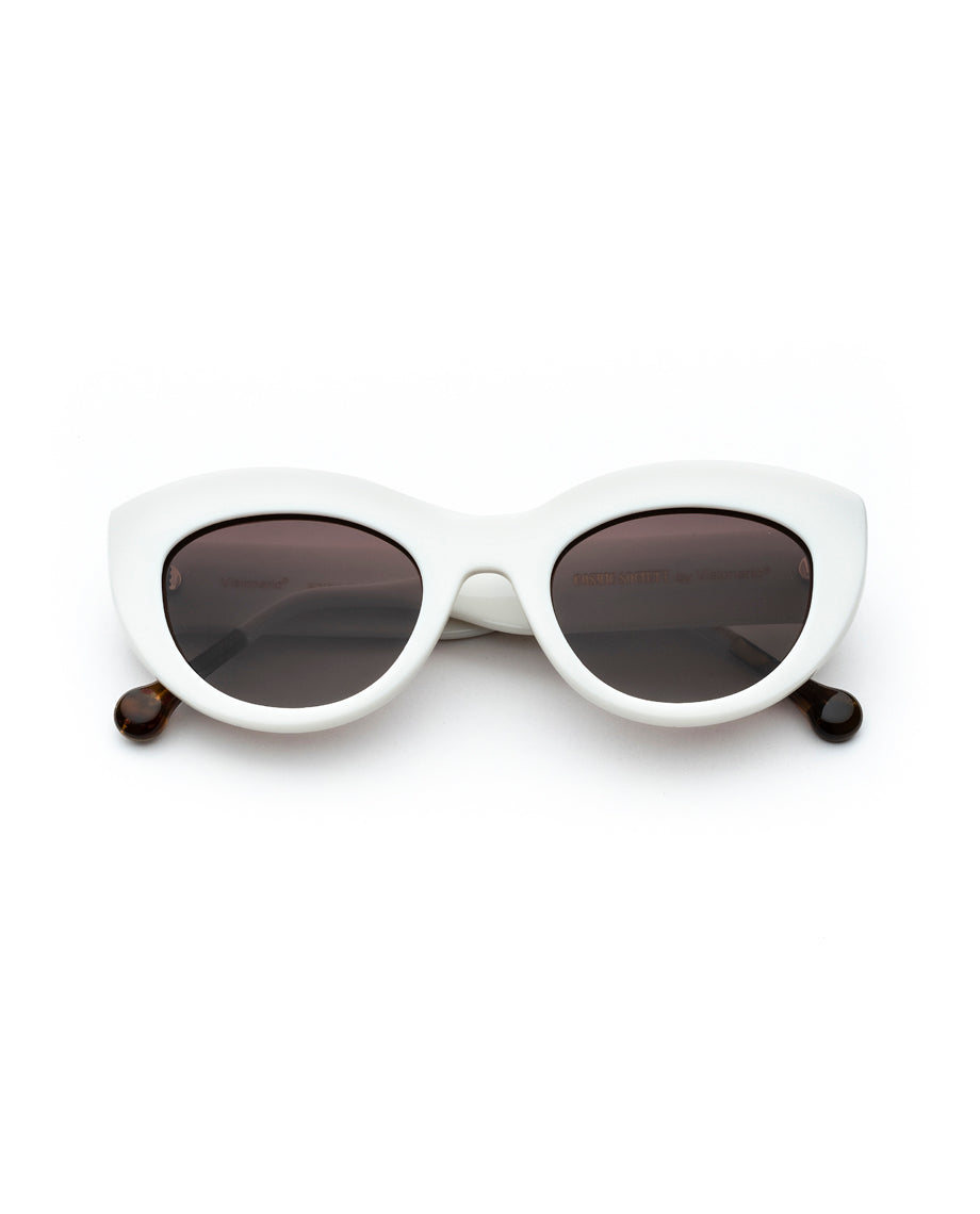 VISIONARIO EDITH 2 OVAL / WHITE