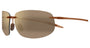 MAUI JIM MJ0422S 2 RECTANGULAR / BROWN