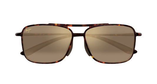 MAUI JIM MJ0437S 2 RECTANGULAR / BLACK