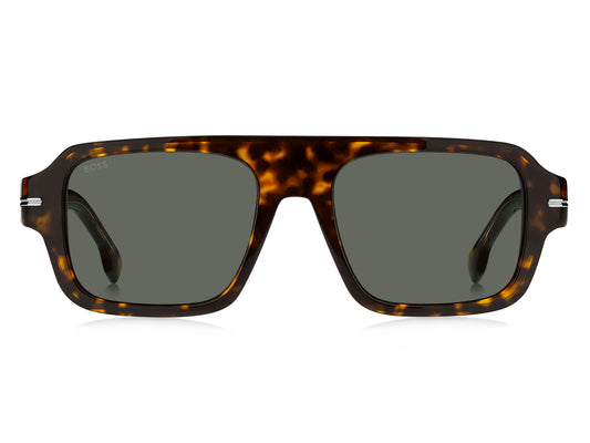 HUGO BOSS 1595/S 86 RECTANGULAR / HAVANA